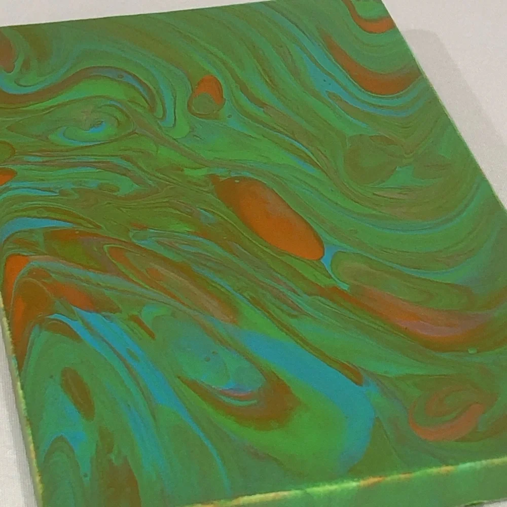 Abstract Acrylic Pour Canvas Art
